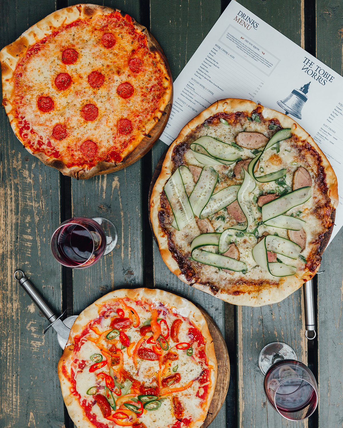 2 Not So Large pizzas with 2 delicious toppings on each – £20